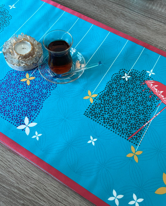 Blue Jalli Runner